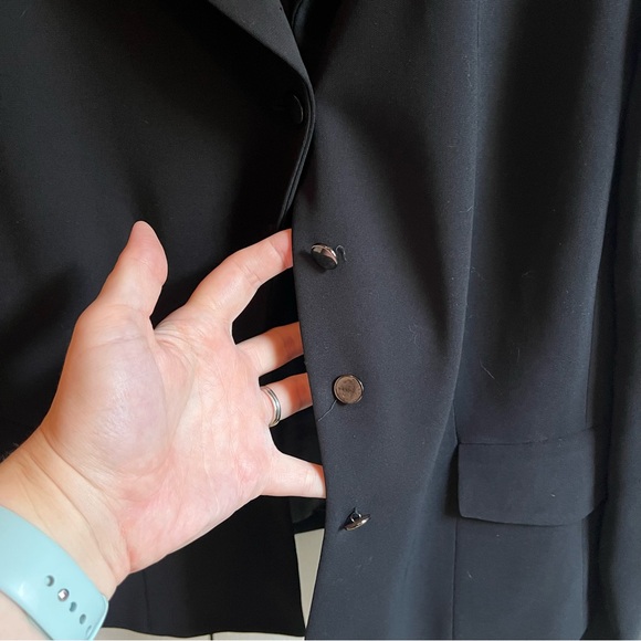 Le Suit Black Women's Blazer Size 10‎ Petite - Picture 4 of 5